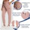 VIAOLI Scrubs for Women Set Modern V-Neck Top & 8 Pocket Jogger Pants Athletic Nursing Uniform Solid Stretch Workwear