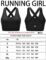 RUNNING GIRL Sports Bra for Women, Criss-Cross Back Padded Strappy Sports Bras Medium Support Yoga Bra with Removable Cups