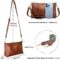 Small Crossbody Clutch Purses Bags for Women Wristlet Wallet Vegan Shoulder Handbags Guitar Strap + Leather Strap