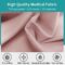 VIAOLI Scrubs for Women Set Modern V-Neck Top & 8 Pocket Jogger Pants Athletic Nursing Uniform Solid Stretch Workwear