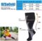 DZSoCoki Plus Size Compression Socks Wide Calf for Women Men, Extra Large Compression Stocking for Nurse Sport Travel Edema