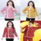Autumn and Winter Women’s Cotton Clothes Retro Chinese Northeast Big Flower Cotton Clothes Mom’s Clothing