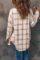 PRETTYGARDEN Women’s 2023 Fall Clothes Plaid Shacket Jacket Long Sleeve Button Down Flannel Shirts Fashion Blouse