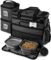 Mobile Dog Gear, Rolling Week Away Dog Travel Bag, Includes Lined Food Carriers and 2 Collapsible Dog Bowl, Black