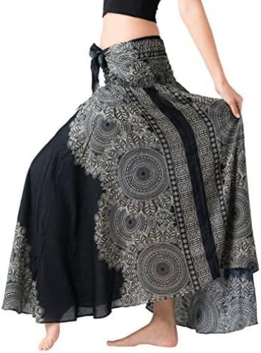 Long Skirts for Women Maxi Boho Skirt Floral Print