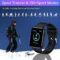 Smart Watch, 1.9″ Full Touch Screen Smart Watch for Android & iOS Phones with Heart Rate & Blood Oxygen Monitor, 123 Sport Modes，Voice Assistant, Fitness Smart Watch for Women Men