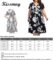 kissmay Plus Size Womens V Neck Floral Cocktail Party Midi Dresses with Pocket