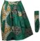 Decora Apparel Ankara Print Kente Skirt Girls Clothes 2-5 Year Kids African Clothing One Size