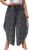 MakeMeChic Women’s Plus Size Floral High Waist Tie Front Split Flowy Wide Leg Pants