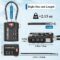 SURE LOCK TSA Compatible Travel Luggage Locks, Inspection Indicator, Easy Read Dials TSA Approved with Zinc Alloy