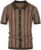 PJ PAUL JONES Men’s Polo Shirts Retro Knit Shirt 70s Vintage Striped Shirt Short Sleeve Button Down Clothing