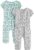 Simple Joys by Carter’s Baby Girls’ Fashion Jumpsuits, Pack of 2