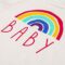 BDONDON Pregancy Annoucment Rainbow Baby Outfits Shirts Organic Rainbow Onesie Bodysuit for Infant Newborn Boys & Girls