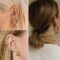 6 Pairs Chunky Gold Hoop Earrings Set for Women 14K Gold Plated Hypoallergenic Thick Open Huggie Hoop Set Jewelry for Gifts