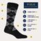 POLO RALPH LAUREN Men’s Assorted Pattern Dress Crew Socks-4 Pair Pack-Soft and Lightweight Cotton Comfort