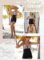 EVALESS One Piece Tankini Bathing Suits for Women Tummy Control Swimsuits Sexy Deep V Neck Print Drawstring Skirt Swimwear