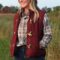 Legendary Whitetails Women’s Quilted Toggle Puffer Vest