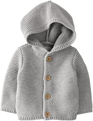Little Planet Baby Girls’ Organic Signature Stitch Cardigan