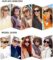 SOJOS Retro Trendy Oversized Polarized Sunglasses for Women and Men