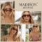 Madison Avenue 2 Pack Classic Vintage Sunglasses for Women Men,Fashion Sun Shades Glasses with UV400 Protection