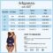 Women High Waisted Bikini Swimsuit Plus Size Flounce Top Vintage Tummy Control Bottom Two Piece Tankini Bathing Suits