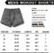 Leidowei Men’s 2 in 1 Workout Running Shorts Lightweight Training Yoga Gym 7″ Short with Zipper Pockets