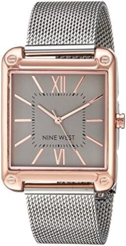 Nine West Women’s Mesh Bracelet Watch