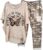 2 Piece Summer Outfits for Women Pants Sets Loose Baggy 3/4 Sleeve Linen Tops Casual Sets Plus Size Lounge Linen Set