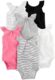 Simple Joys by Carter’s Baby Girls’ Sleeveless Bodysuit, Pack of 6