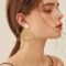 LANTAI 16 Pairs Trendy Acrylic Earrings Rattan Earrings for Women Girls-Summer Beach Straw Earrings Resin Dangle Drop Fashion Earrings Geometric Statement Earrings Vacation Jewelry