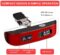 travel inspira Luggage Scale, Portable Digital Hanging Baggage Scale for Travel, Suitcase Weight Scale with Rubber Paint, 110 Pounds, Battery Included – Red