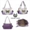 Butterfly Floral Western Purse Country Handbag Women Shoulder Bag Crossbody Wallet Card Holder 4 PCS Set