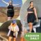 HLTPRO 3 Pack Plus Size Biker Shorts with Pockets for Women – High Waisted Spandex Athletic Bike Shorts for Yoga Workout