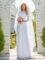 Elegant Ever-Pretty Women’s 3/4 Sleeve Empire Waist Maxi Bridesmaid Dress 07412