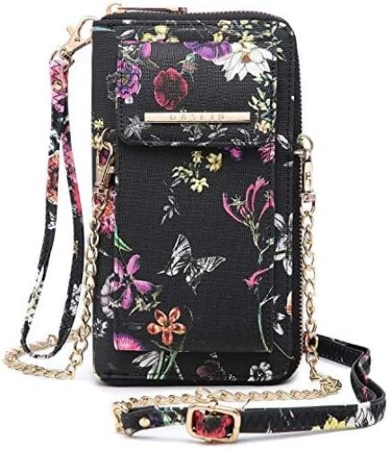 Dasein Crossbody Bag Phone Purse Handbag for Women Shoulder Bag Credit Card Wristlet Wallet with Multi Pockets