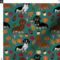 Spoonflower Fabric – Dachshund Dogs Autumn Pumpkin Leaves Fall Seasonal Dachshunds Pet Printed on Denim Fabric Fat Quarter – Bottomweight Apparel Home Decor Upholstery
