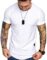 Fashion Mens T Shirt Muscle Gym Workout Athletic Shirt Cotton Tee Shirt Top