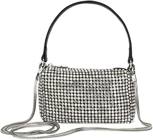 Montana West Glitter Crossbody Bags for Women Bling Purse Mini Handbag Party Bag