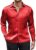 COOFANDY Men’s Luxury Satin Dress Shirt Shiny Silk Long Sleeve Button Up Shirts Wedding Shirt Party Prom