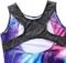 TFJH E One-piece Sparkle Gymnastics Leotard for Girls Athletic Tank Bodysuit 3-15Y