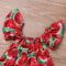 Fashion Cute Toddler Newborn Baby Girls Romper Watermelon Fruit Printed Clothes Jumpsuit Bodysuit Outfits