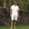 Shirts Shorts Outfits Men’s 2 Piece Sets Beach Clothes Summer Tracksuits Short Sleeve Zip Suit for Casual Party