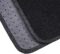 Amazon Basics Universal Fit All-Weather Heavy-Duty Carpet Floor Mats Cars – 4-Piece, Black