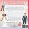 Paper Dolls Wedding Dress up with Coloring versions: Bridal fashion, Wedding dresses, Groom’s outfits and Bridesmaids dresses with 6 cut-out paper … game for brides to be. (Paper Dolls Books)