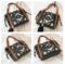 Women’s Fashionable Hxinson Hollow Bucket Bags – Black Tote Casual PU Leather Shoulder Bag, Versatile Luxury Handbags