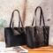Montana West Tote Bag for Women Large Purse and Handbags Set Embossed Collection Purse 2Pcs Set