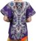 RaanPahMuang Unisex Bright Africa Classic Childrens Dashiki Cotton Shirt Boys Girls