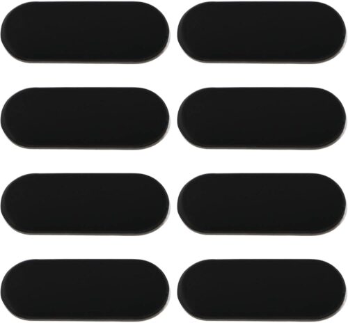 8Pcs Rubber Feet Self-Adhesive Replacement Rubber Pad Compatible with Dell Latitude E7440 E7240 E7250 Bottom Base Cover(13.8mm x 5.3mm)