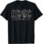 AC/DC Back in Black North America PWRUP 2025 Tour T-Shirt