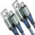 AINOPE Micro USB Cable [2Pack,6.6FT] USB to Micro USB Cable